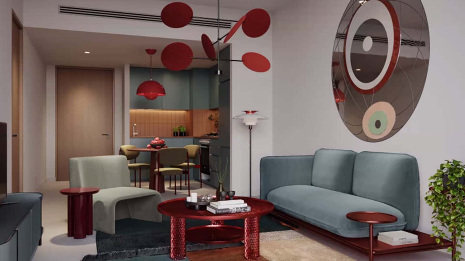 2 Schlafzimmer Wohnung in THE EDGE, Business Bay, UAE, Nr. 59978