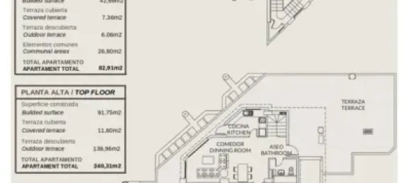 Дуплекс с 3 спальнями в Кальпе, Испания № 126857 20