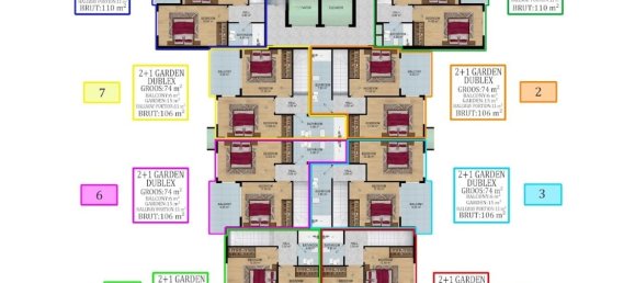 Apartment 1+1 in Avsallar, Turkey No. 31314 22