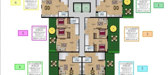 Apartment 1+1 in Avsallar, Turkey No. 31314 5