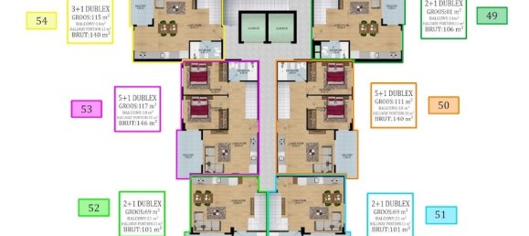 Apartment 1+1 in Avsallar, Turkey No. 31314 2
