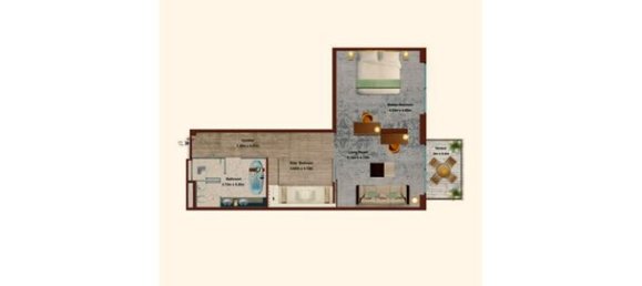 1 bedroom Apartment in PORTOFINO, The World Islands, UAE No. 60866 7