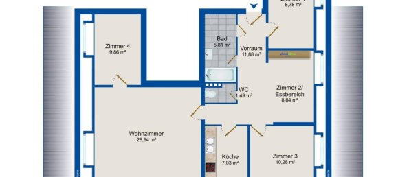 5-Zimmer Wohnung in Simmering, Austria, Nr. 126047 16