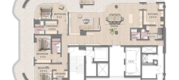 Студия в Рас-эль-Хайма, ОАЭ № 121126 13