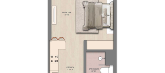 Студия в Рас-эль-Хайма, ОАЭ № 121126 9