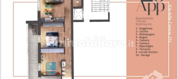 2 bedrooms Apartment in Campi Bisenzio, Italy No. 9902 10