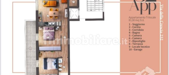 2 bedrooms Apartment in Campi Bisenzio, Italy No. 9902 12