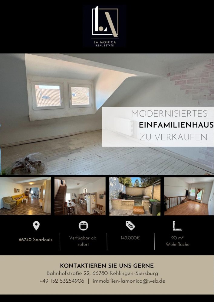 2 bedrooms House in Saarlouis, Germany No. 350190