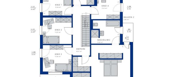 7غرفة فيلا في Diepholz, Germany رقم 329002 3