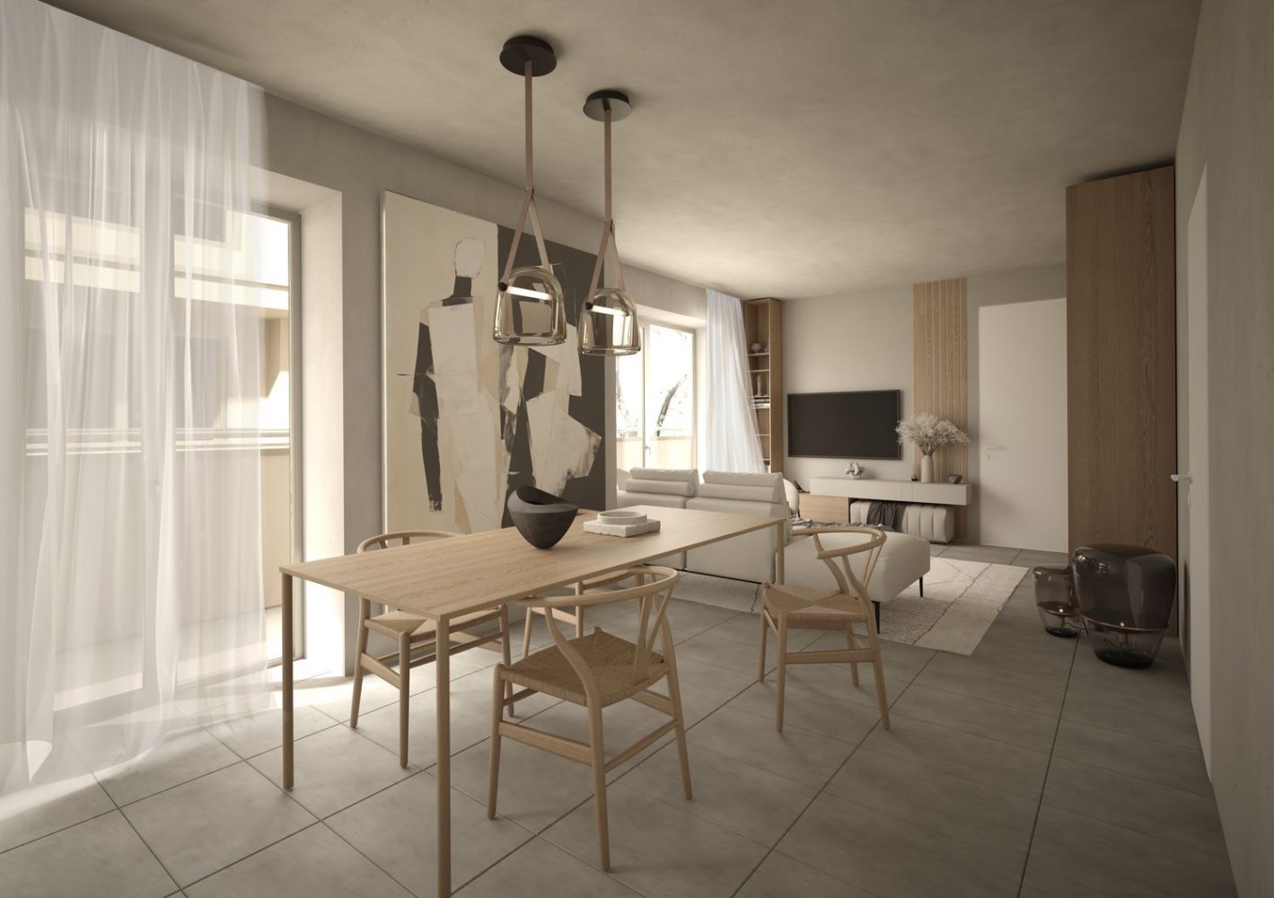 3 rooms Apartment in Seregno, Italy No. 183192