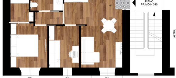 3-salle Appartement à Milan, Italy No. 244477 24