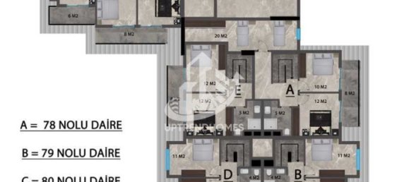 Wohnung 1+1 in Mahmutlar, Turkey, Nr. 5821 21