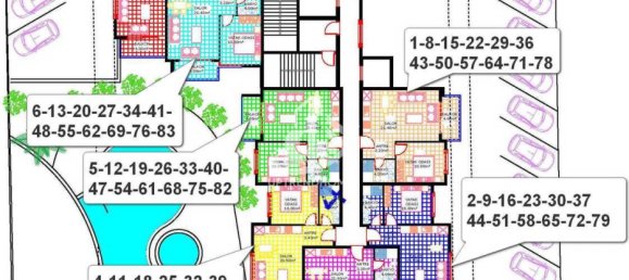 Wohnung 1+1 in Mahmutlar, Turkey, Nr. 5821 18