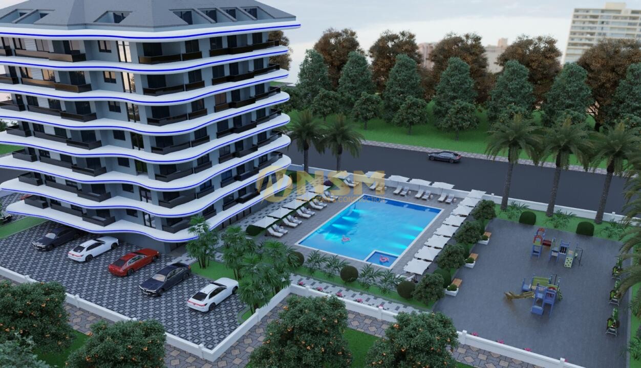 Apartment 1+1 in Alanya, Turkey No. 8437