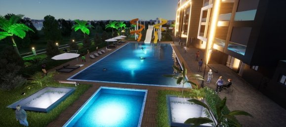 شقة 1+1 في Mersin, Turkey رقم 30963 6