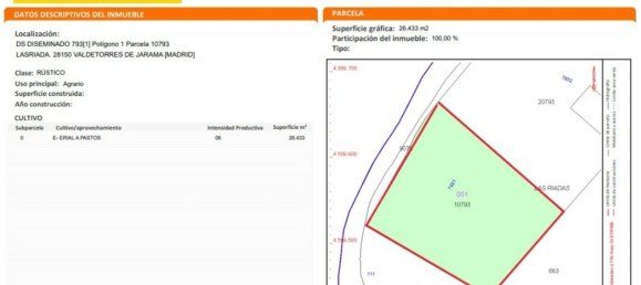 قطعة أرض في Valdetorres de Jarama, Spain رقم 170948 22