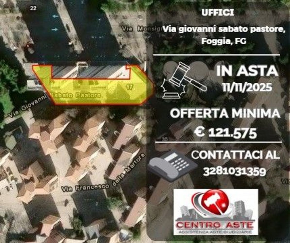 Büro in Foggia, Italy 214m², Nr. 266318