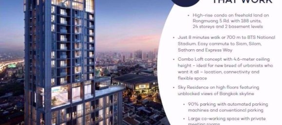 Dúplex de 1 dormitorio en Pathum Wan, Thailand No. 4360 10