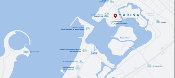 2 chambres Appartement à Al Hamra Village, UAE No. 107055 2