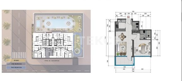 2 Schlafzimmer Wohnung in Jumeirah Village Triangle, UAE, Nr. 64915 18