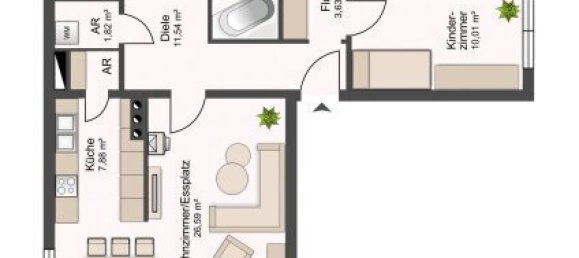 4 rooms Apartment in Wals-Siezenheim, Austria No. 210891 17