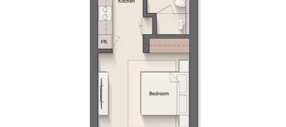 Studio à Al Marjan Island, UAE No. 121257 7