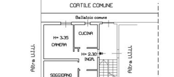 2غرفة شقة في Rozzano, Italy رقم 16570 17