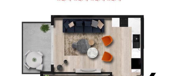 3-Zimmer Wohnung in Avsallar, Turkey, Nr. 10144 13