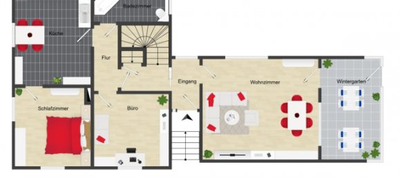 4 غرف نوم تاون هاوس في Gunzenhausen, Germany رقم 32025 10