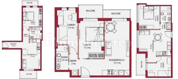 2 chambres Appartement à Rome, Italy No. 356899 22