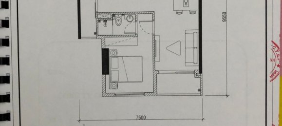 Квартира с 1 спальней в Район 7, Вьетнам № 16158 7