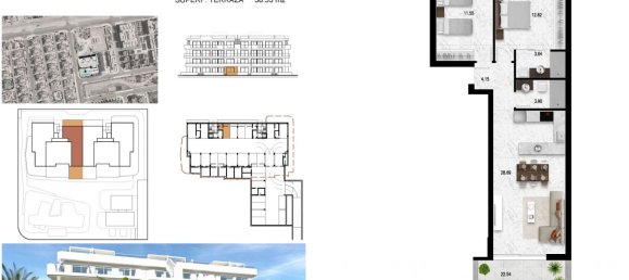 Terreno de 2 dormitorios en Cabo Roig, Spain No. 9394 19