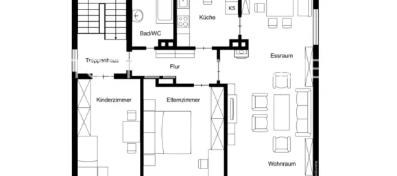 2 غرف نوم تاون هاوس في Bielefeld, Germany رقم 77366 11