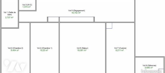 2 bedrooms Apartment in Tours, France No. 281784 5