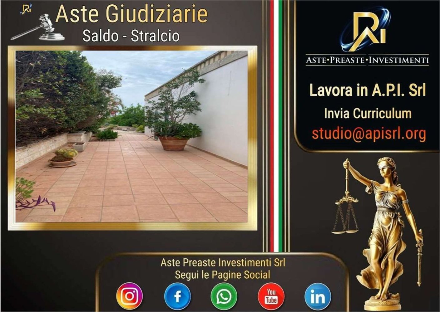 5 rooms Apartment in Tricase, Italy No. 281421