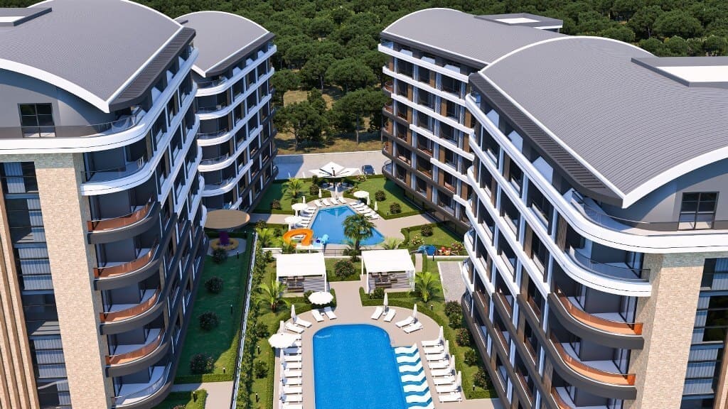 Apartment 1+1 in Oba, Turkey No. 31372