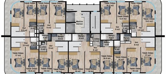 Apartment 1+1 in Oba, Turkey No. 31372 30