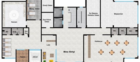 Apartment 1+1 in Oba, Turkey No. 31372 27