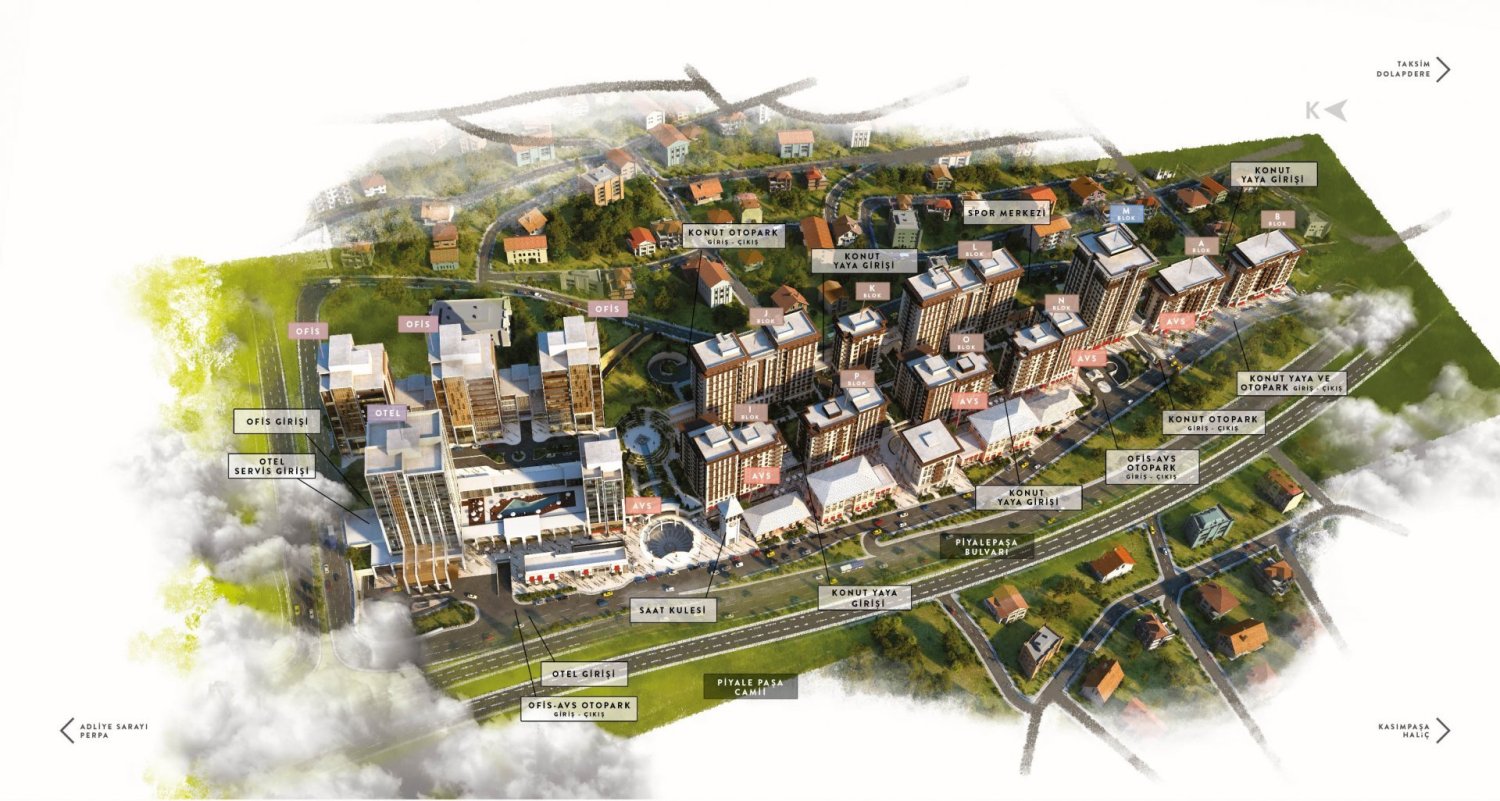 Apartment 1+1 in Istanbul, Turkey No. 40633