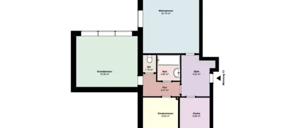 Apartamento de 2 dormitorios en Harburg, Germany No. 282718 17