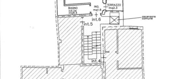 2 rooms Apartment in Ferrara, Italy No. 25063 7