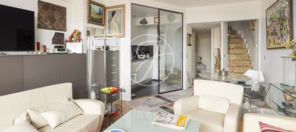 Дуплекс с 1 спальней в Париж, Франция № 164673 3