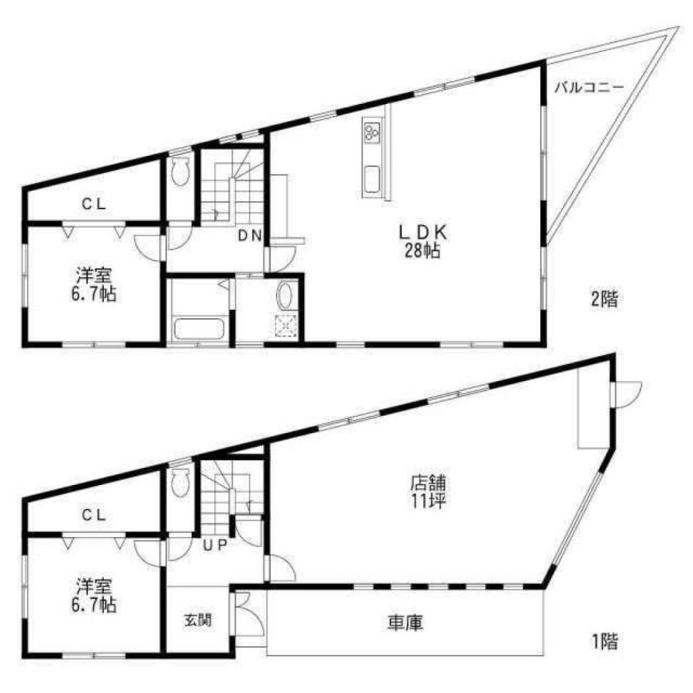 2 bedrooms House in Fukuoka, Japan No. 4594