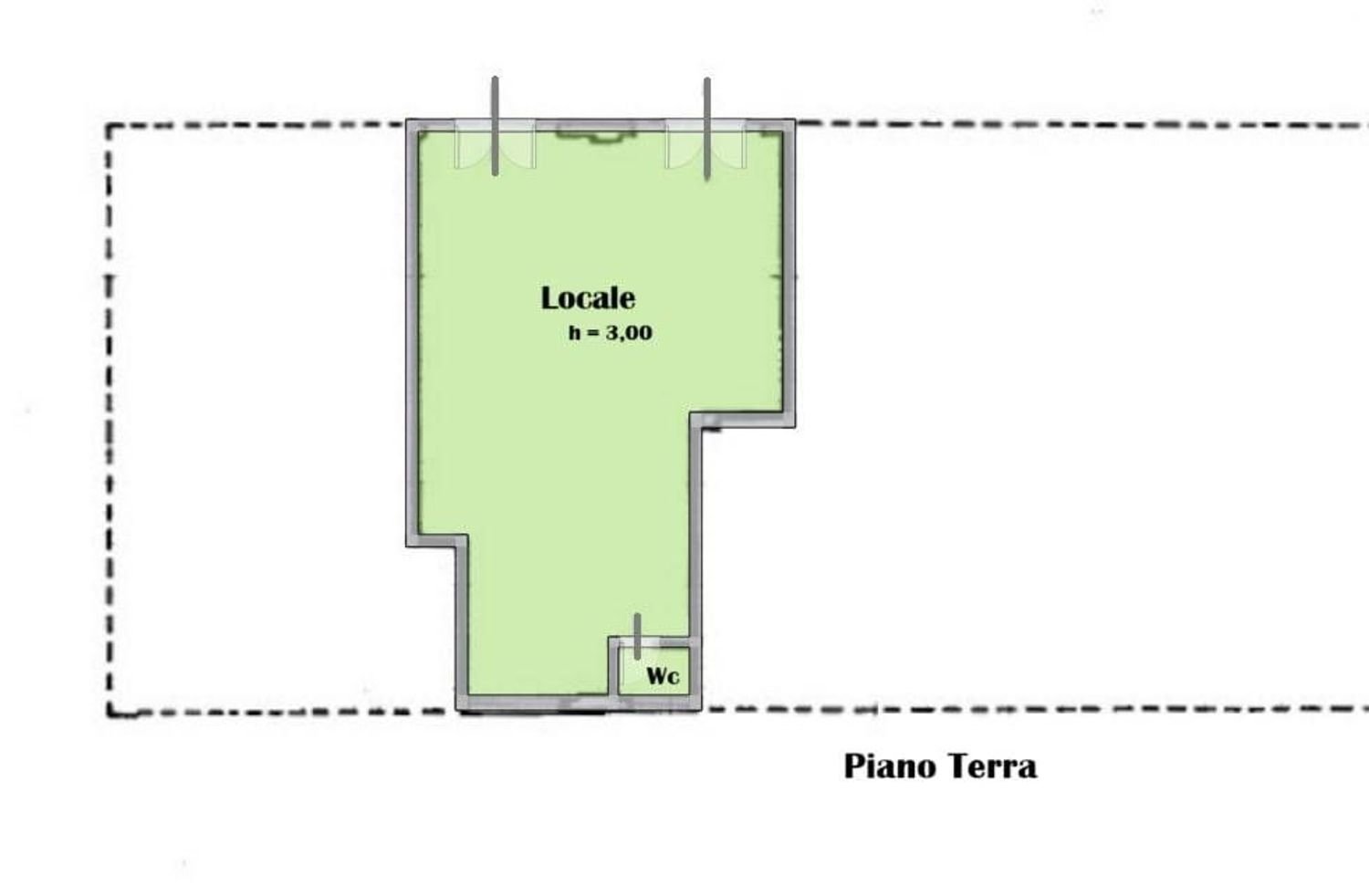 Gewerbliche Immobilie in Porto San Giorgio, Italy 67m², Nr. 339532