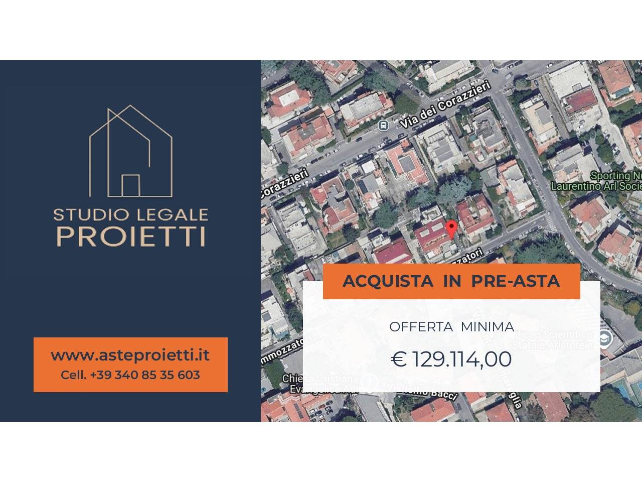 138m² Warehouse in Rome, Italy No. 305733