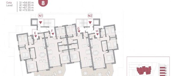 Apartamento de 2 dormitorios en Calpe, Spain No. 10182 8