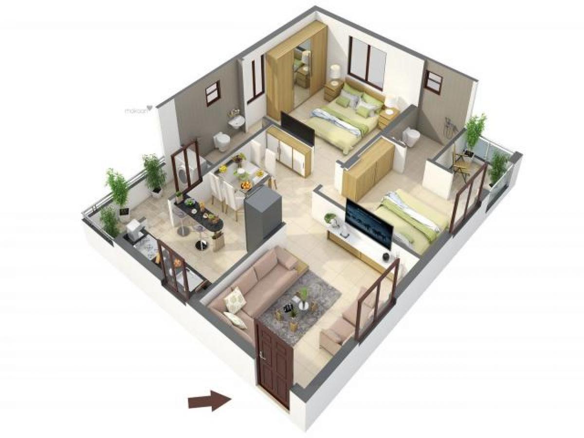 2 bedrooms House in Vijayawada, India No. 14232