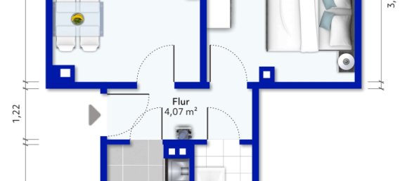 2 rooms Apartment in Vogtlandkreis, Germany No. 90967 11