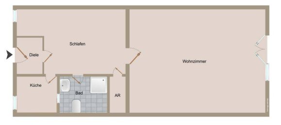 1 Schlafzimmer Wohnung in Wilmersdorf, Germany, Nr. 363265 11