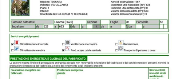 5-Zimmer Wohnung in Livorno, Italy, Nr. 228687 76